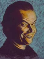 Jack Nicholson (pastel painting).