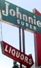 Johnnie's Super neon sign. Johnnie's Super neon sign.