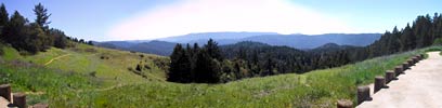 Mountains before Monterey Bay. Mountains before Monterey Bay.